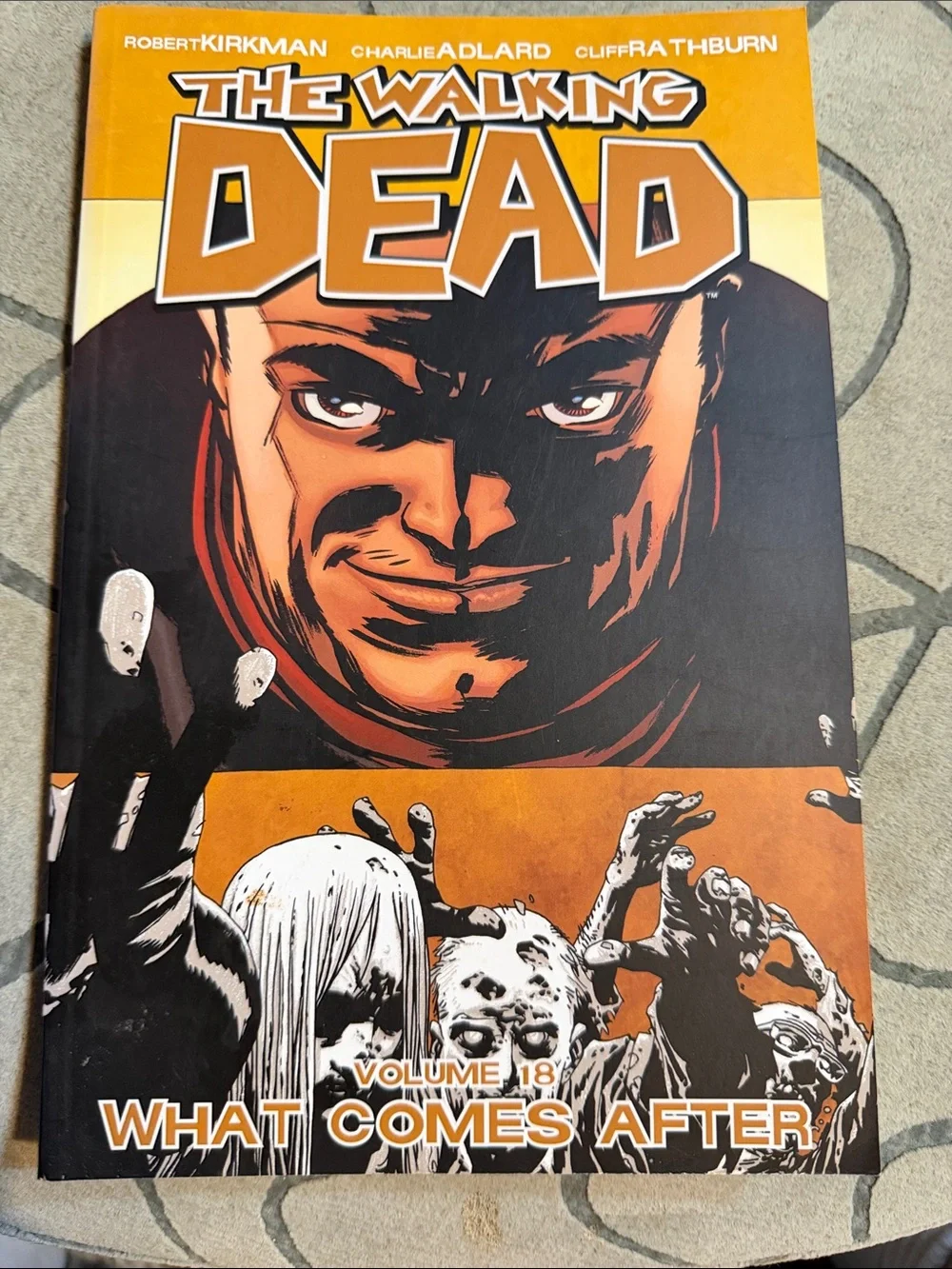 Volume 18: What Comes After - Orange/Black Cover